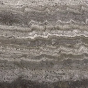 Dunkelsilber Travertin